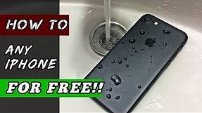 HOW to Fix WATER DAMAGE- iPhone 5,5s,6,6s,7,8 PLUS
