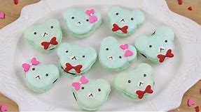 How to Make Valentine's Day Bear Macarons!