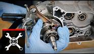 Kawasaki KX100 & KX85 Engine Rebuild | Part 2: Bottom End Disassembly & Inspection