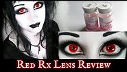 Blood Red ℞ Contact Lens Review! | Black Friday