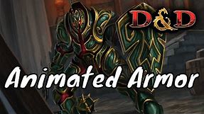 D&D (5e): Monster Manual, Animated Armor