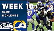 Seahawks vs. Rams Week 10 Highlights | NFL 2020