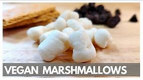 Easy Vegan Marshmallows ( homemade dairy free marshmallow fluff)