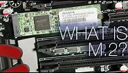 What is M.2? PCIe SSDs Explained. ft. ADATA SP900 M.2