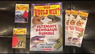 NEW* WHO WOULD WN? ULTIMATE DINOSAUR RUMBLE BOOK REVIEW AND UNBOXING!!!👍😎🎉