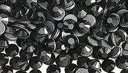 3000PCS Hotfix Rhinestones Bulk, Black Rhinestones for Crafts Clothes,Hotfix Crystals DIY Decoration, SS16, 3.8-4.0mm