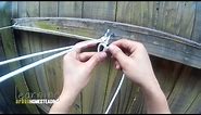 How to put up a Clothesline Outdoors or Indoors + Tips