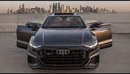 2019 AUDI Q8 55TFSI - BEAUTY! Daytona gray/brown interior - Beautiful locations - In detail