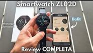Smartwatch ZL02D 👉 Características, Funciones y Configuración COMPLETA