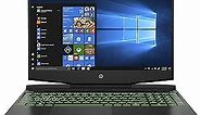 HP Pavilion Gaming 15.6-Inch Micro-EDGE Laptop, Intel Core i5-9300H Processor, NVIDIA GeForce GTX 1050 (3 GB), 8 GB SDRAM, 256 GB SSD, Windows 10 Home (15-dk0010nr, Shadow Black/Acid Green)