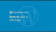 @WordPressdotcom Tutorial: How to Add a Site Logo