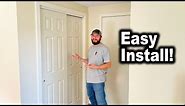 How to Install Sliding Bypass Closet Doors | Every Step in Detail!