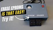 Electronic-Basics: How to erase Eproms. That easy!
