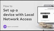 How to set up a device with Local Area Network l Logitech CollabOS
