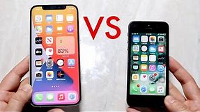 iPhone 12 Vs iPhone 5! (Comparison) (Review)
