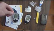 FreeStyle Freedom Lite Glucose Meter unboxing