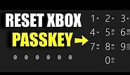 How to Reset XBOX ONE PASSKEY (Easy Method)