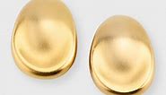 Ben-Amun 24K Gold Electroplate Clip-On Earrings