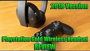 NEW 2018 PS4 Gold Wireless Headset Review (Playstation Gold Headset)