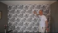 How to wallpaper a feature wall