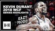 Kevin Durant Full Series Highlights vs Rockets | 2018 Playoffs West Finals