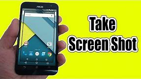 How To Take A ScreenShot From Any Android Phone