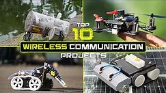 Top 10 Electronics Wireless Communication Projects Ideas 2024