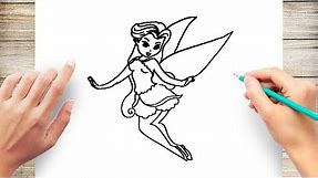 How to Draw a Fairy Step by Step for Kids