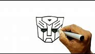 How to Draw the Autobot Symbol from Transformers