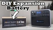 Make Your Power Station Last Longer! Power Queen 200AH LiFePO4 - DIY Expansion Battery!