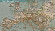 Major Landforms in Europe's Different Regions