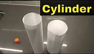 How To Make A Paper Cylinder Easily-Step By Step Tutorial
