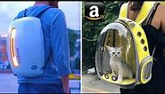 10 FUTURISTIC BACKPACKS Available On Amazon India | SMART BACKPACKS Under Rs199, Rs500, Rs10k