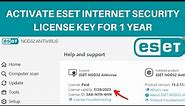 How to Activate ESET Internet Security License Key | How to Buy ESET Nod32 License Key in Cheap