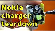 Nokia charger teardown
