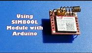 Using SIM800L GSM Module with Arduino | 5 Minute Tutorial