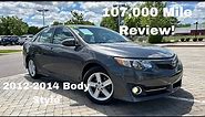 2014 Toyota Camry SE 2.5 POV Test Drive & 107,000 Mile Review (2012-2014)