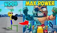 RICH NOOB BECAME THE STRONGEST! GOT MAX SIZE & MUSCLES! | Roblox Muscle Legends