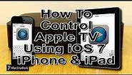How To Control Apple TV 3rd Generation Using Remote app