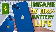 iPhone 13 - Real Day in Life Battery Usage Test & Review
