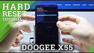 How to Hard Reset Doogee X55 - Factory Reset by Recovery Mode
