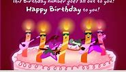 A Singing Birthday Wish!