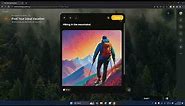 Add AI-generated Images into any Padlet using the "I Can't Draw" feature