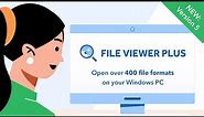 File Viewer Plus - Version 5 is now available!