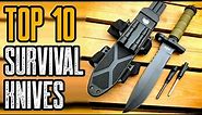 TOP 5 BEST SURVIVAL KNIVES 2021 | YOU MUST OWN!