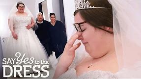 Bride Bursts Into Tears When Dream Dress Doesn't Live Up To Expectations | Curvy Brides Boutique