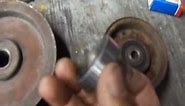 how to change your mower deck idler pulley bearing without buying an idler