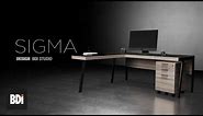 Sigma Modern Home Office Furniture Collection by BDI