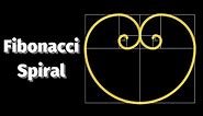 The Beauty of Golden Ratio Spiral / Fibonacci Spiral | Desmos Art