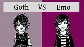 Differences Between Goth & Emo